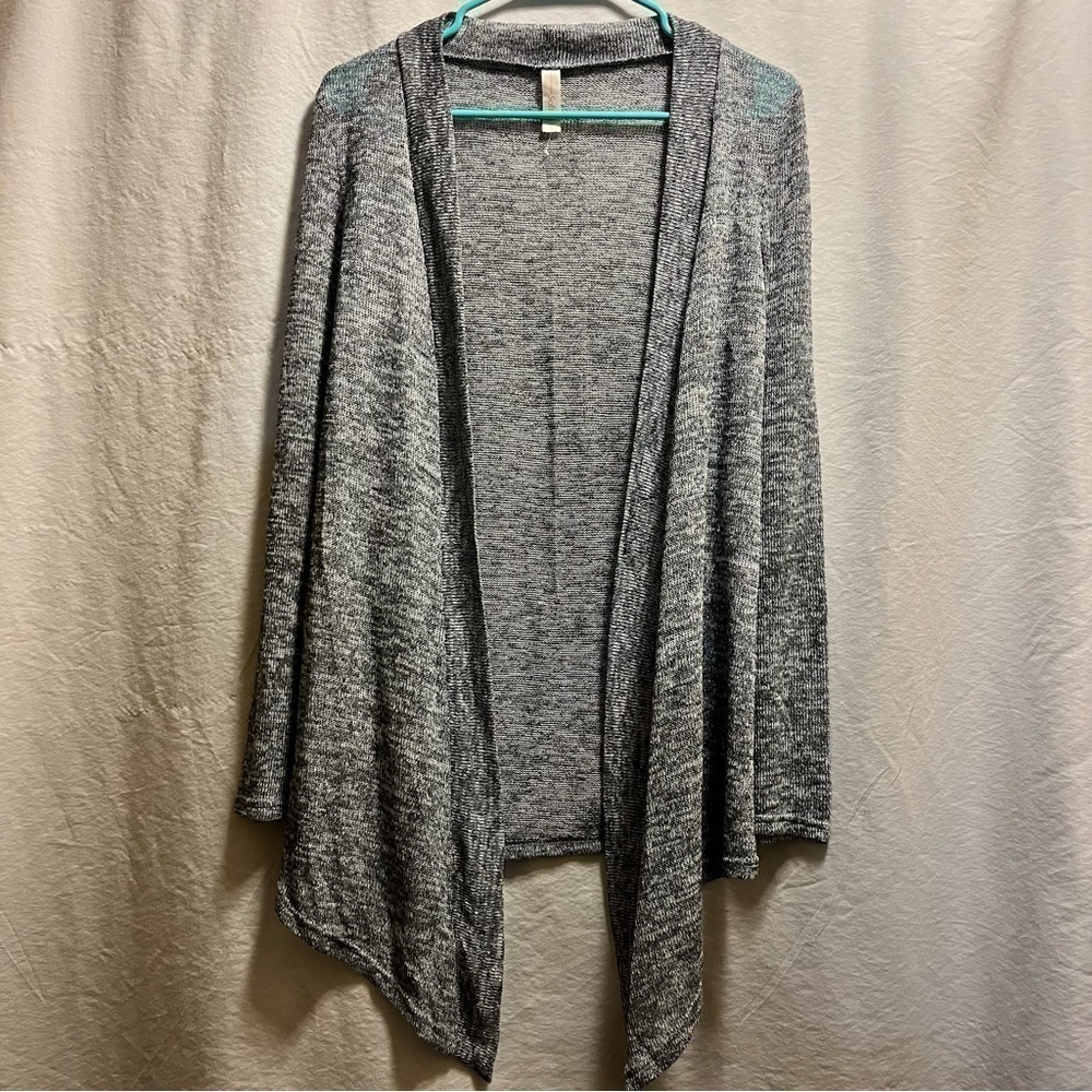 Sofra Light-Weight Gray, Womens Cardigan,  Small